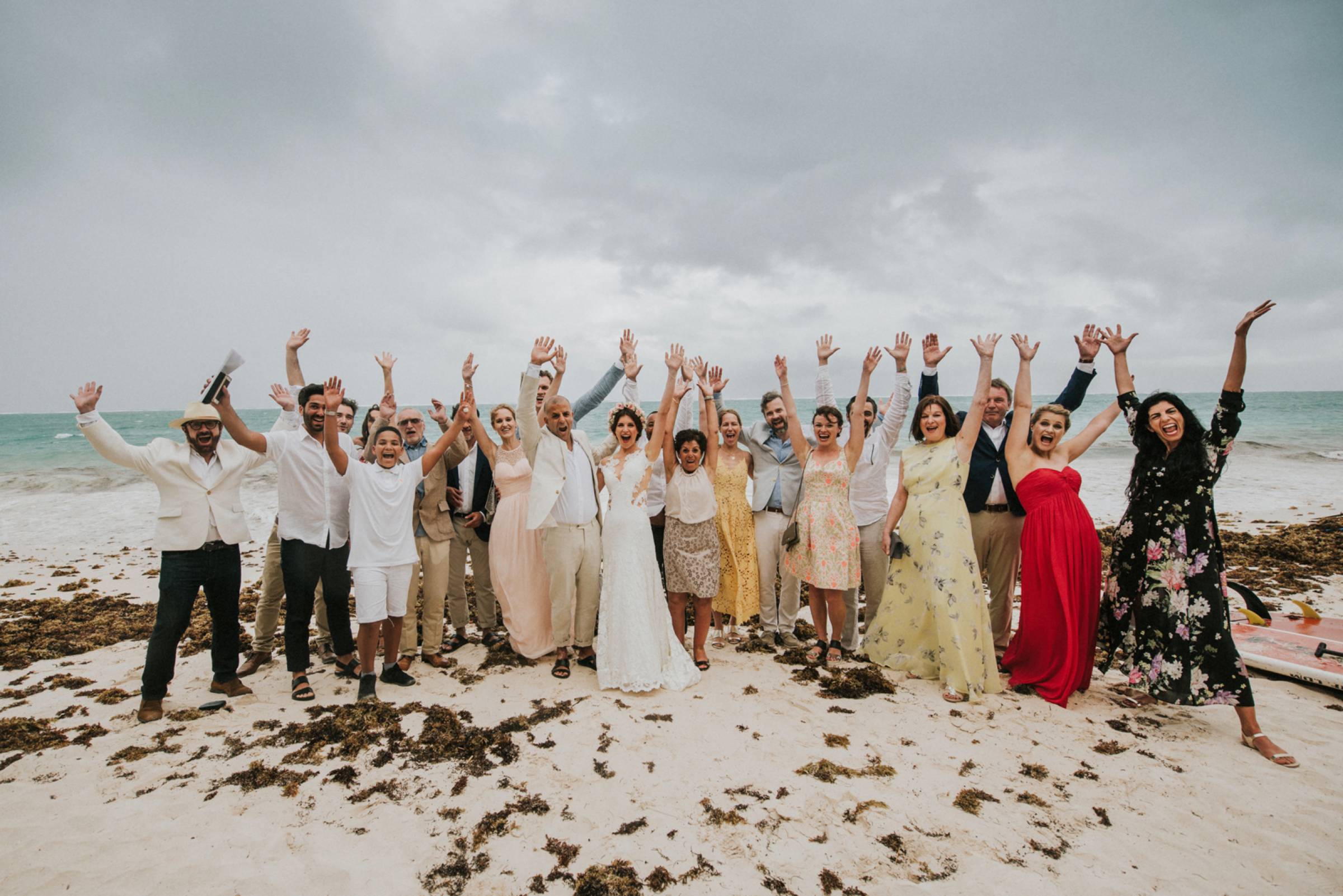 Heiraten am Strand von Mexiko