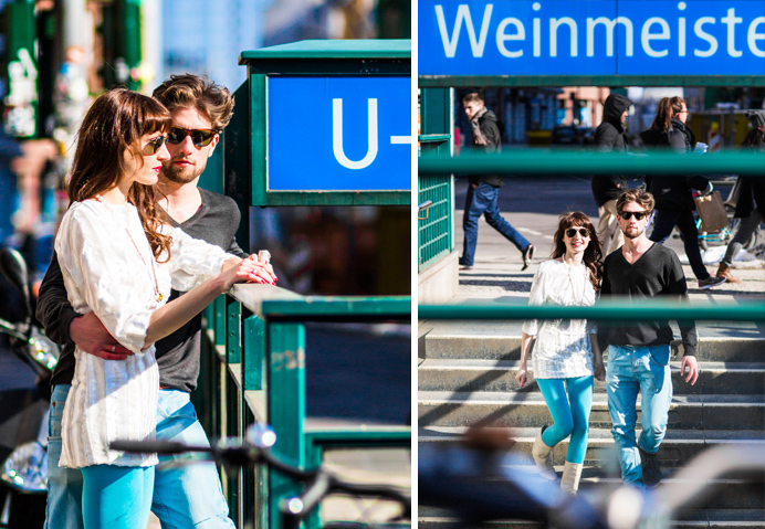 hochzeitsfotos berlin Mitte weinmeisterstrasse u-bahn