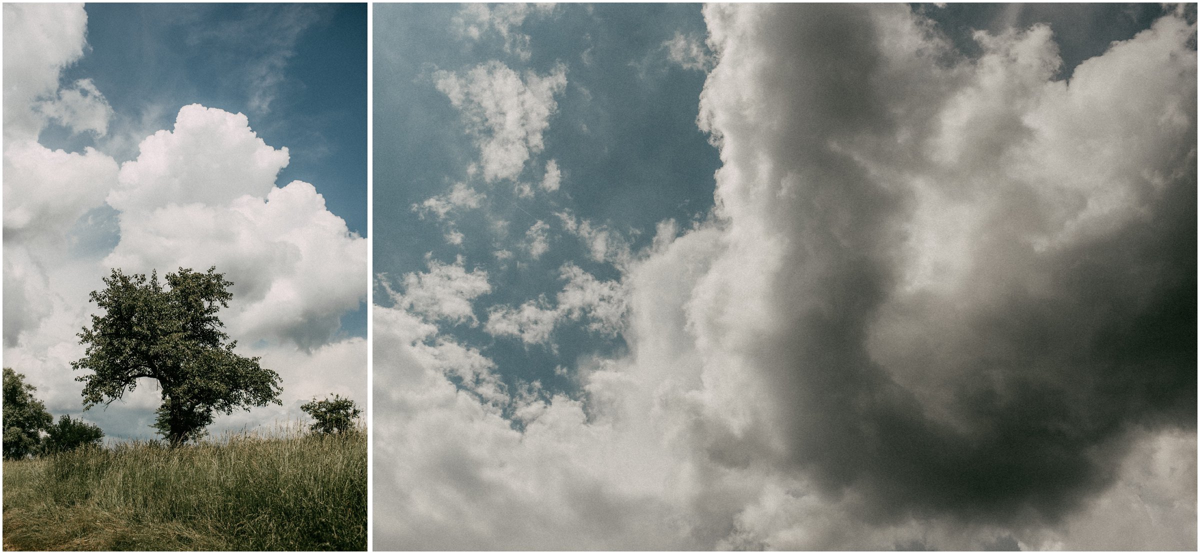 Wiesenhochzeit: Sommerhimmel