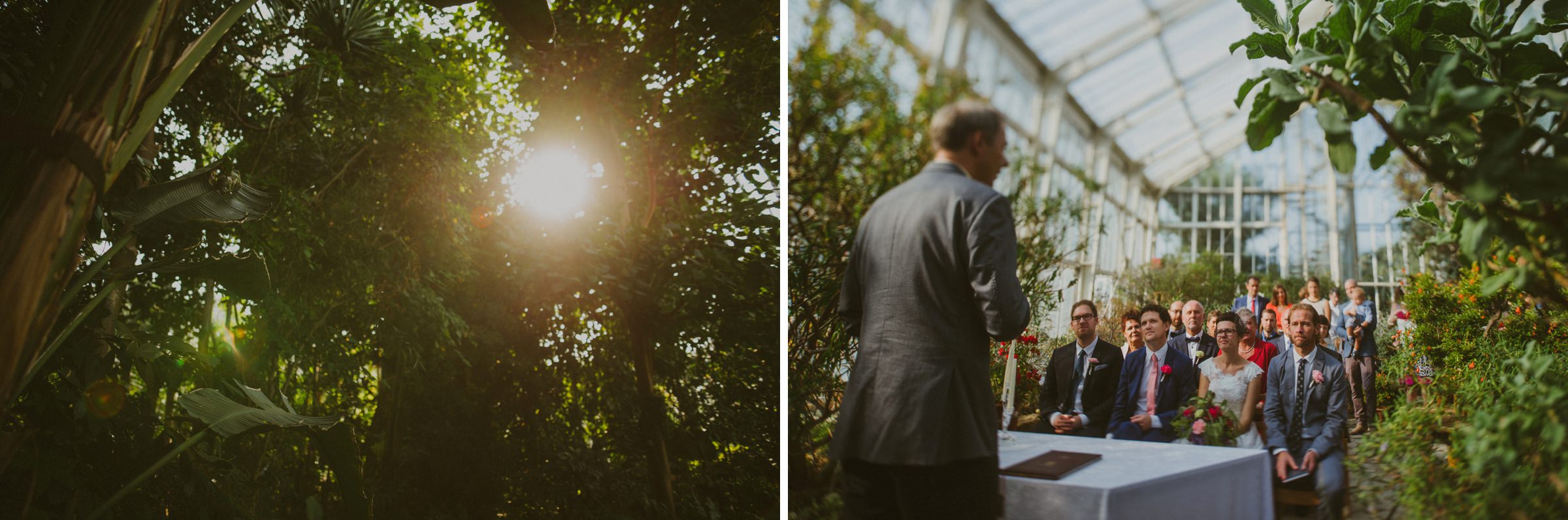 Hochzeit in Berlin: Trauung im Gewächshaus
