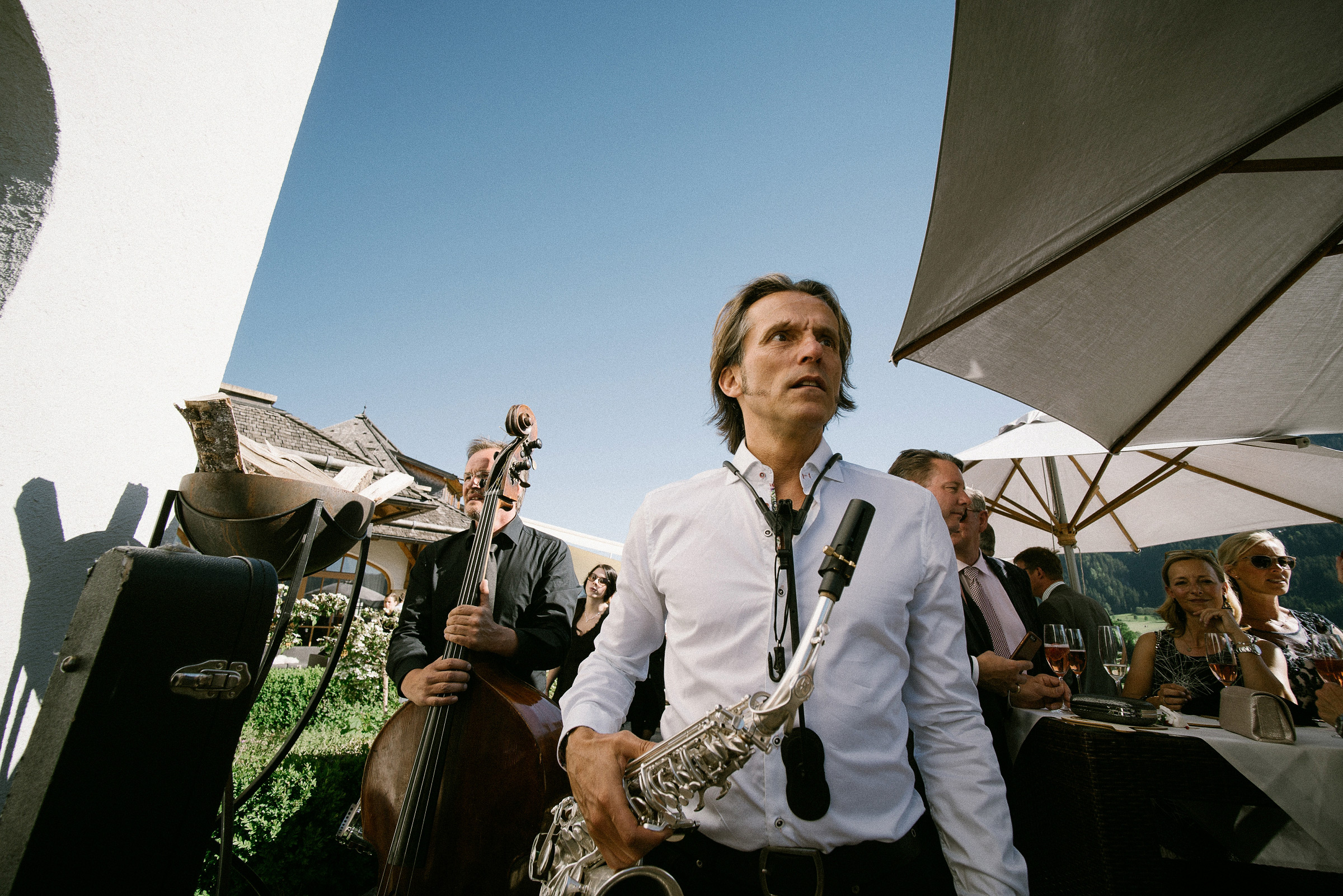 Alpenhochzeit: Musiker