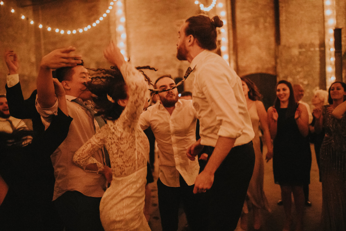 Hochzeit in New York - Hochzeitspartystimmung auf der Tanzfläche