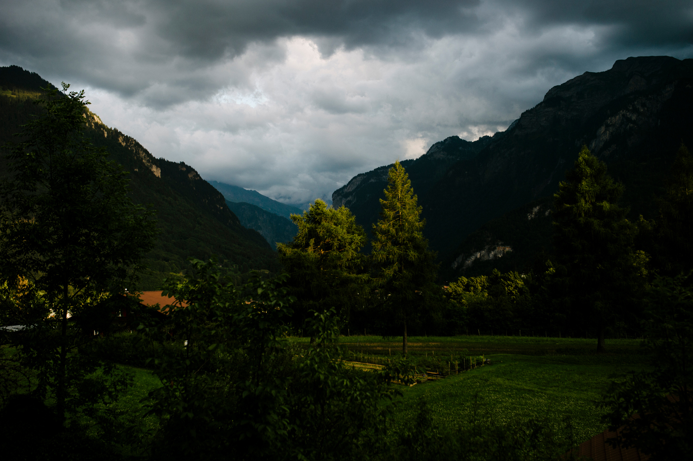 Berghochzeit: Wolken über der Berglandschaft
