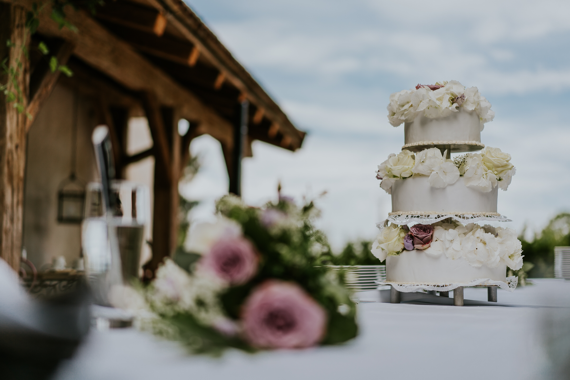 Deutsch-chinesische Hochzeit: Hochzeitstorte