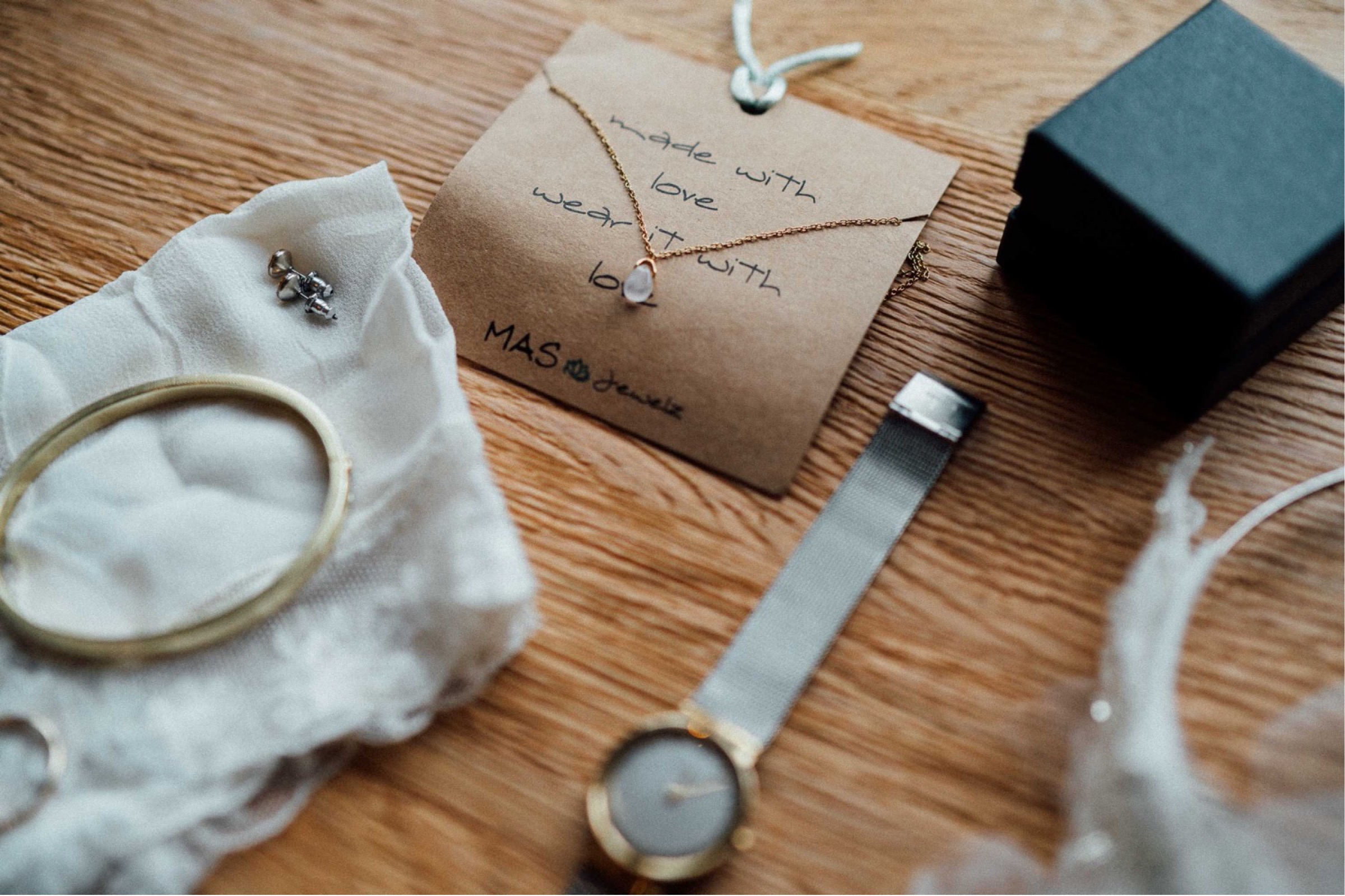 Herbsthochzeit: Schmuck der Braut