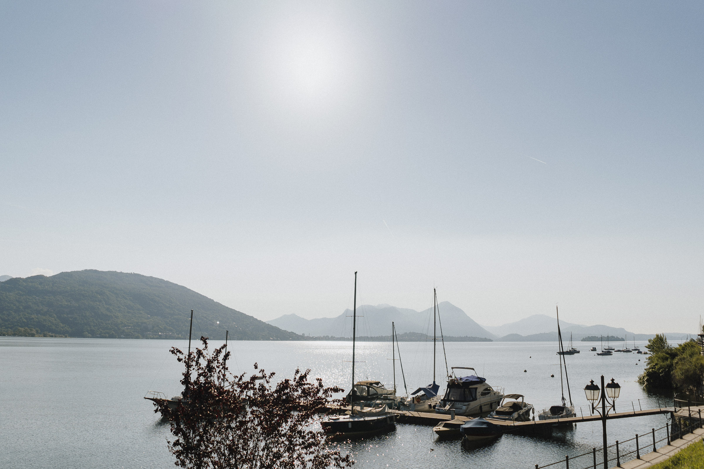 Hochzeit in Italien: Blick auf den Lago Maggiore